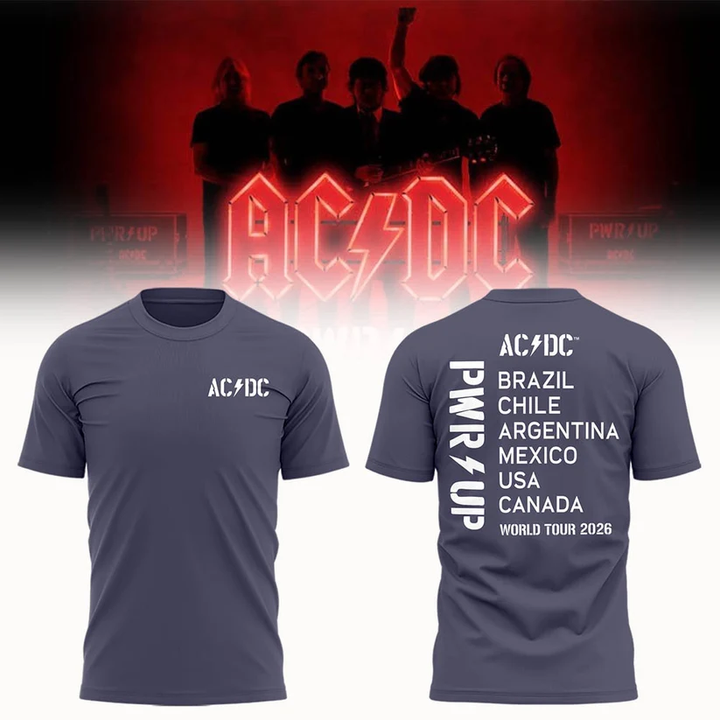 Exclusive North America - Power Up Tour 2026 T-Shirt