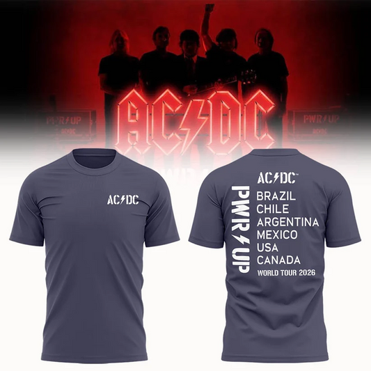 Exclusive North America - Power Up Tour 2026 T-Shirt