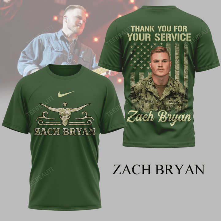 Special Zach Bryan - With Heaven On Tour 2026 T-Shirt