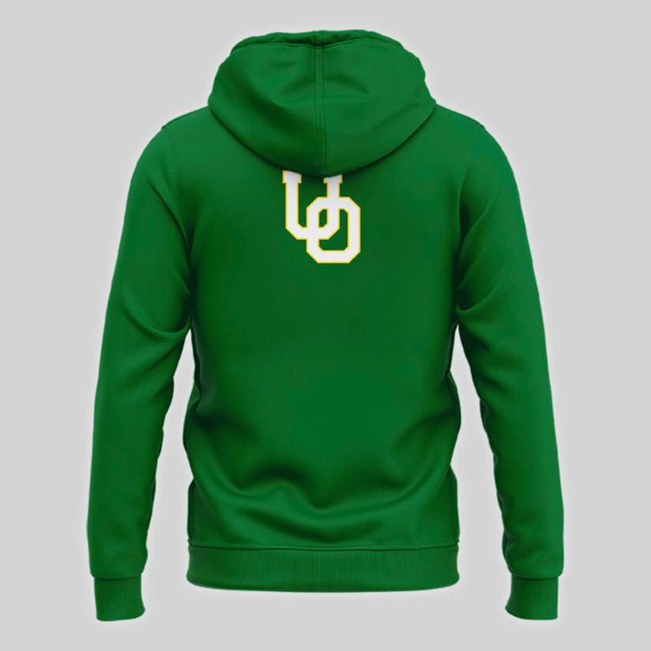 Special 2026 Zach Bryan x Oregon Ducks Zip Hoodie - Green