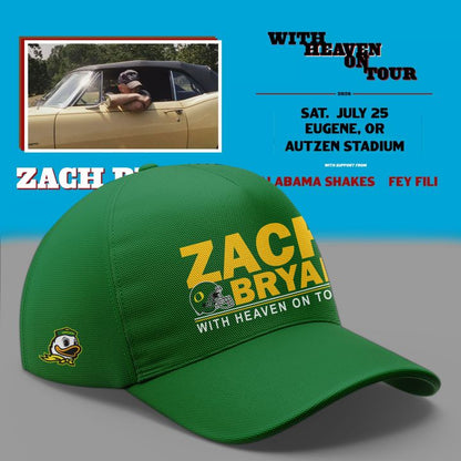 Perfect Long Tee Zach Bryan x Oregon Football - With Heaven On Tour Long Tee