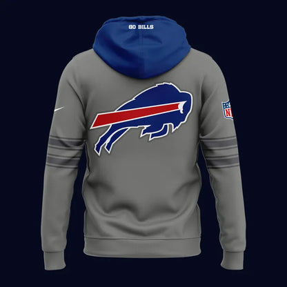 Nike Gray Buffalo Bills Nickel City Game Hoodie