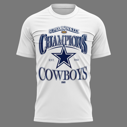 Special New Dallas Cowboys Super Bowl XXX Tshirt