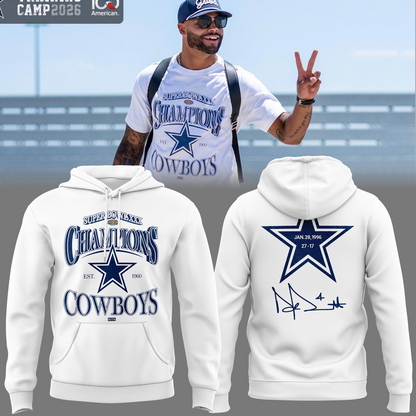 Special New Dallas Cowboys Super Bowl XXX Hoodie