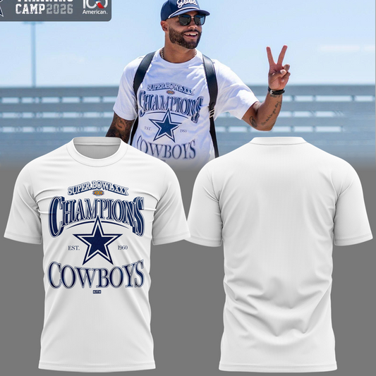 Special New Dallas Cowboys Super Bowl XXX Tshirt