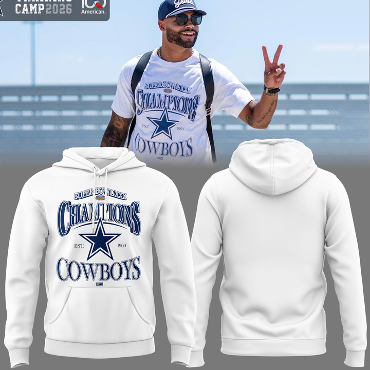 Special New Dallas Cowboys Super Bowl XXX Hoodie
