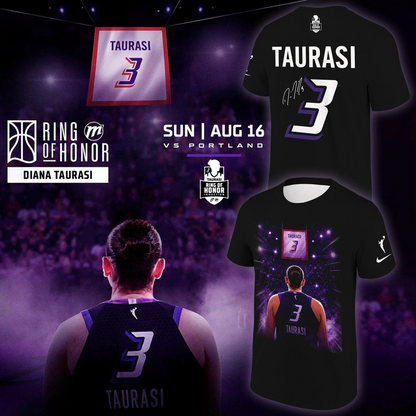 2026 Exclusive Diana Taurasi’s T-Shirt Signature Print for Phoenix Mercury fans