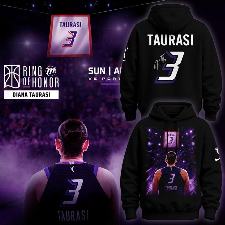 Exclusive Diana Taurasi’s Hoodie Signature Print for Phoenix Mercury fans