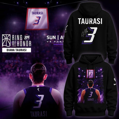 Exclusive Diana Taurasi’s Hoodie Signature Print for Phoenix Mercury fans