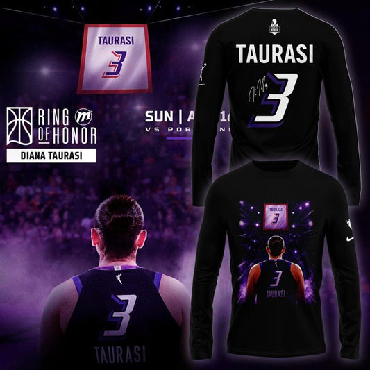 Exclusive Diana Taurasi’s Long Sleeve Signature Print for Phoenix Mercury fans