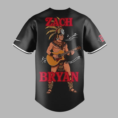 Perfect 2026 Zach Bryan x San Diego State Football - With Heaven On Tour 2026 Jersey