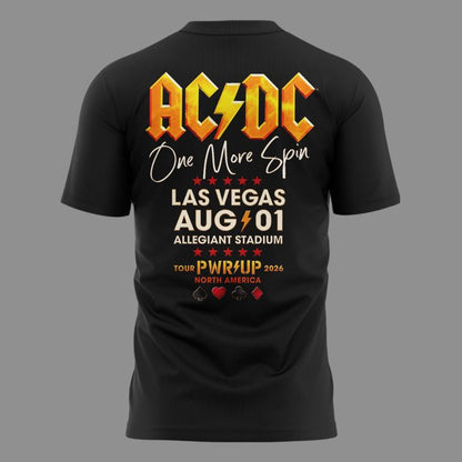 Newest Shirt AC/DC - Las Vegas, NV Event Shirt - Power Up Tour 2026 T-Shirt