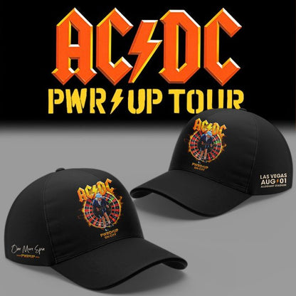 Perfect Black AC/DC - Las Vegas, NV Event Shirt - Power Up Tour 2026 Jersey