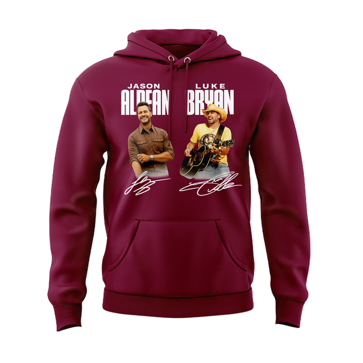 Limited Edition Montana Grizzlies x Jason Aldean And Luke Bryan Hoodie