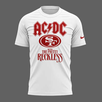 Special New San Francisco 49ers x PWR/UP TOUR Tshirt 2026