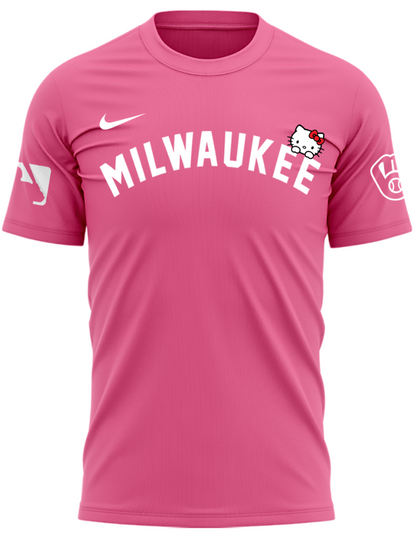 Milwaukee Brewers Hello Kitty Night 2026 Limited Edition Cute T-Shirt