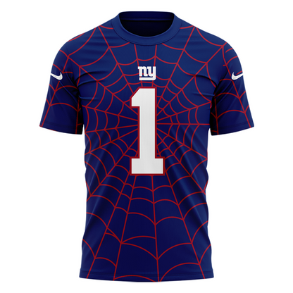 Limited Edition New York Giants x Spider-Man Tshirt 2026
