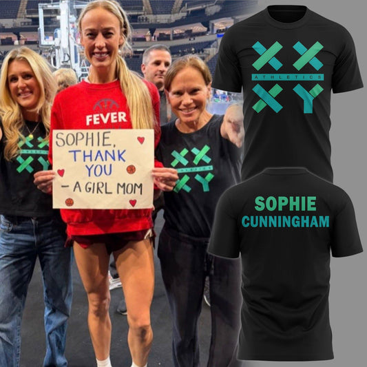 Black Shirt Sophie Cunningham - Indiana Fever - Thank You Sophie For Speaking Up For Girls T-Shirt