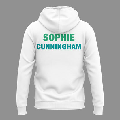 White Hoodie Sophie Cunningham - Indiana Fever - Thank You Sophie For Speaking Up For Girls Hoodie