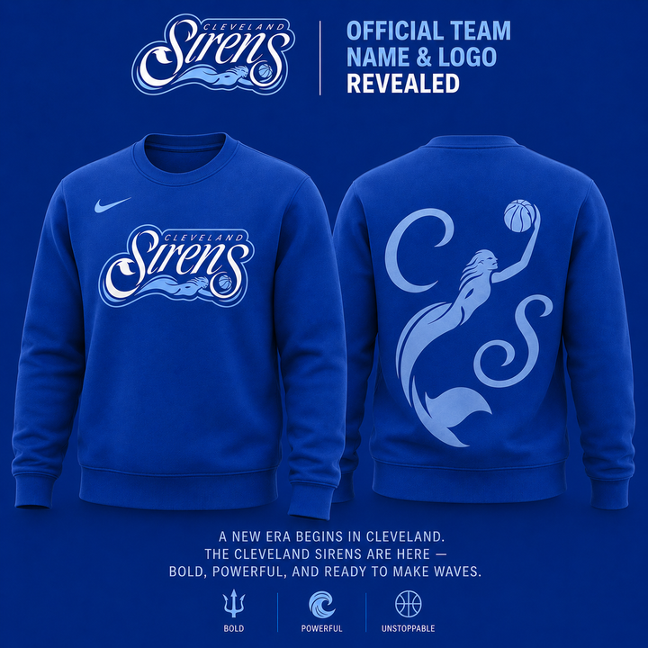 Cleveland Sirens Royal Blue Sweatshirt
