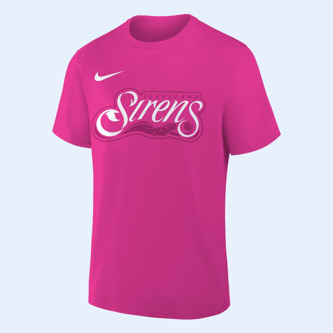 Cleveland Sirens Pink T-Shirt