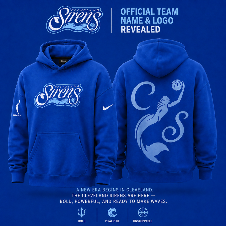 Cleveland Sirens Blue Hoodie