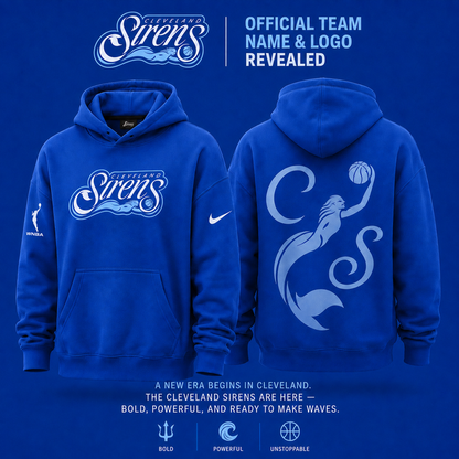 Cleveland Sirens Blue Hoodie