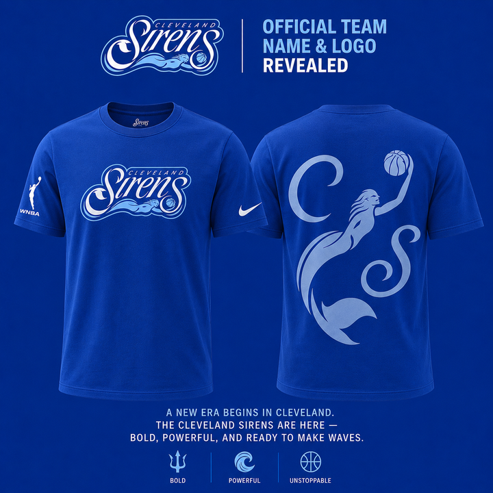 Cleveland Sirens Blue Nike T-Shirt