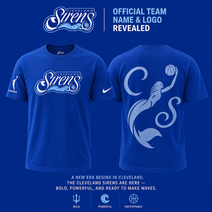 Cleveland Sirens Blue Nike T-Shirt
