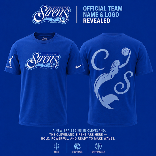 Cleveland Sirens Blue Nike T-Shirt