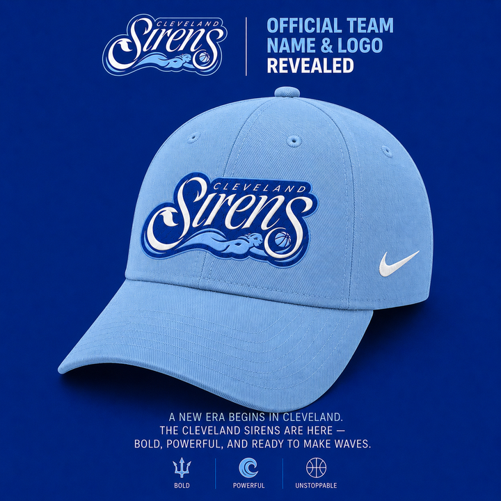 Cleveland Sirens Blue Hoodie