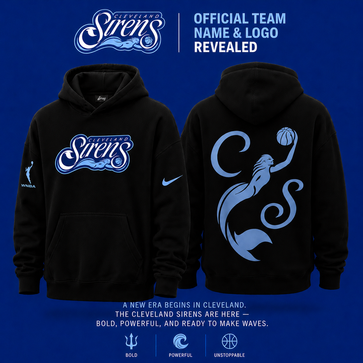 Cleveland Sirens Black Hoodie