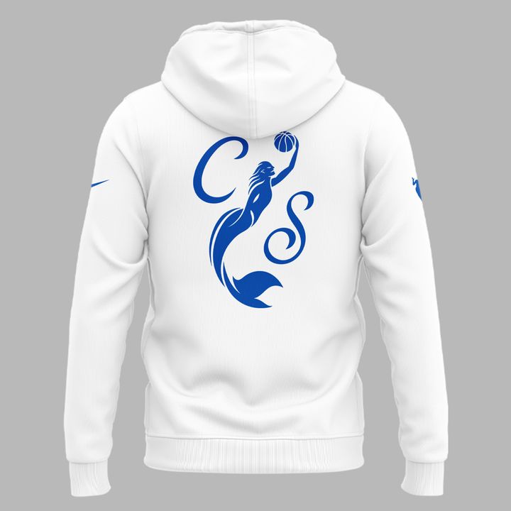 Cleveland Sirens  White Hoodie