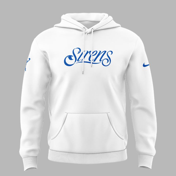 Cleveland Sirens  White Hoodie