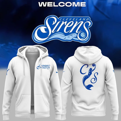 Cleveland Sirens Zip Hoodie