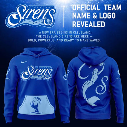 Siren Blue Primary Logo Hoodie