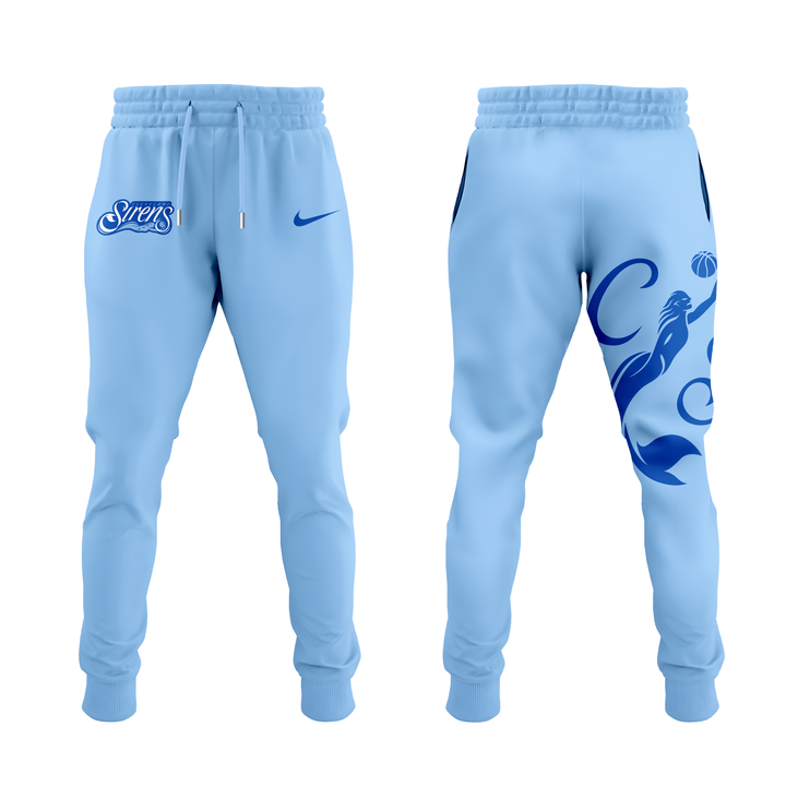 Nike Erie Blue Primary Logo Hoodie