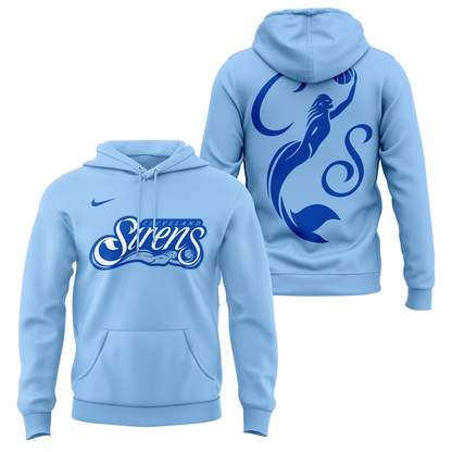 Nike Erie Blue Primary Logo Hoodie