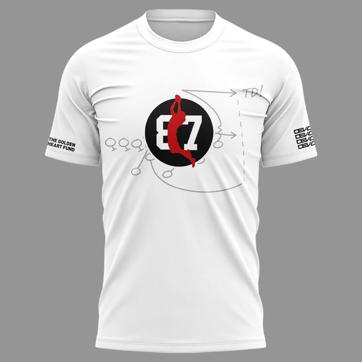 SF 49ers Clark 87 T-Shirt - White