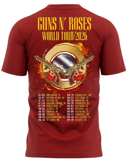 Limited Edition Guns N’ Roses x MetLife Stadium 2026 T-Shirt
