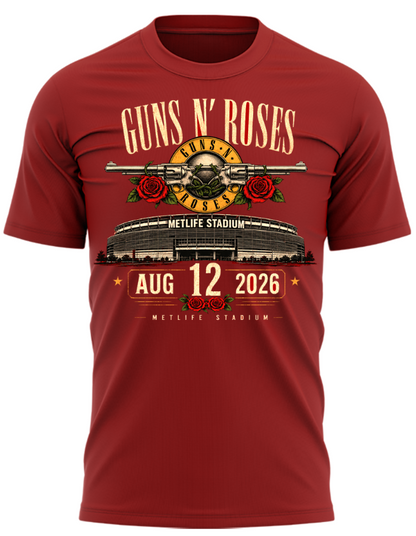 Limited Edition Guns N’ Roses x MetLife Stadium 2026 T-Shirt