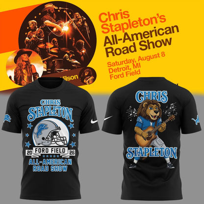 Limited Edition “All-American Road Show” in Ford Field,MI Tshirt