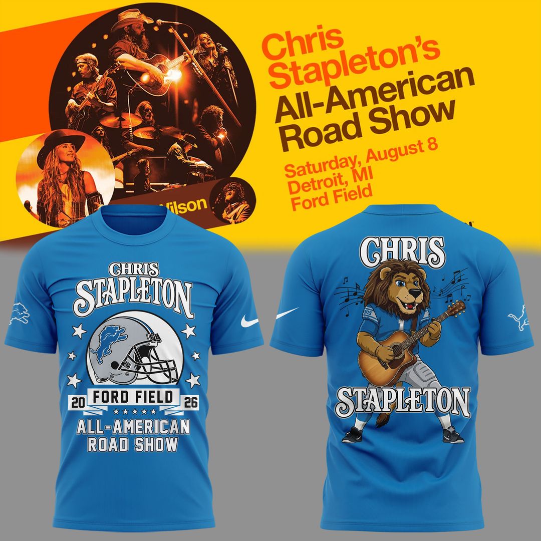 Limited Edition “All-American Road Show” in Ford Field,MI Tshirt