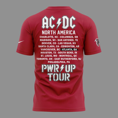 New Shirt AC/DC x Atlanta Falcons - Power Up Tour 2026 T-Shirt