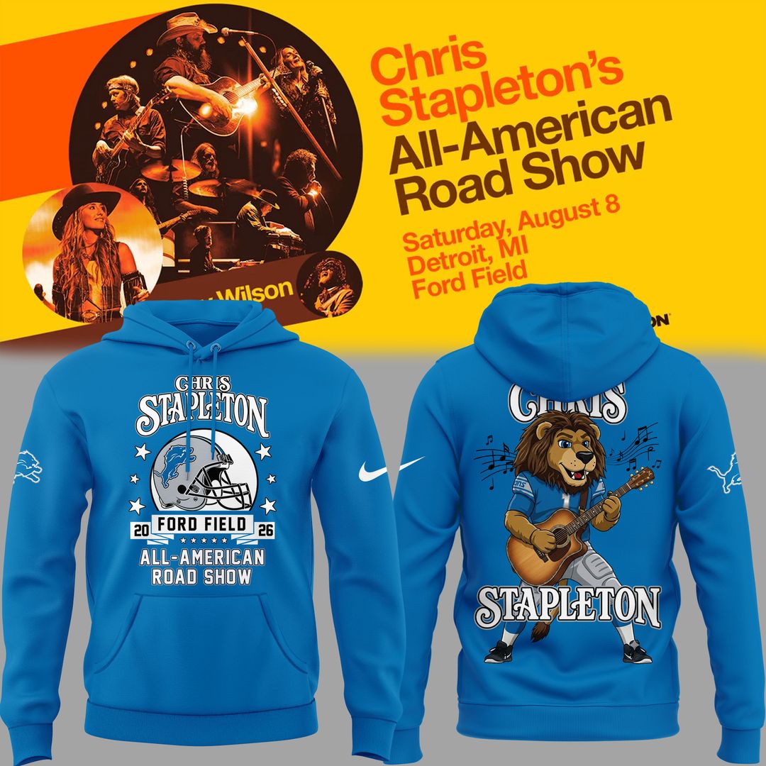 Limited Edition “All-American Road Show” in Ford Field,MI Hoodie