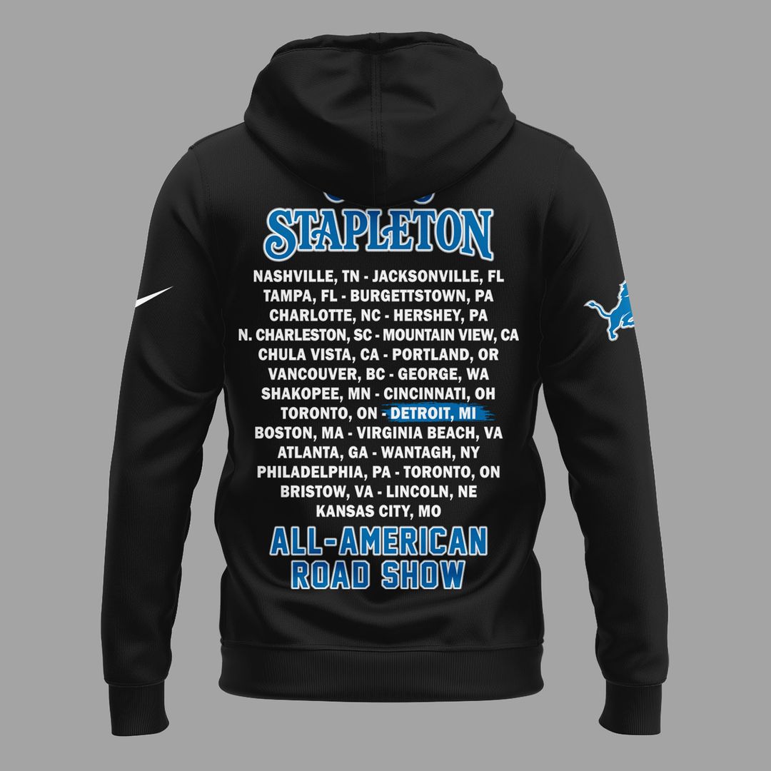 Limited Edition “All-American Road Show” in Ford Field,MI Hoodie