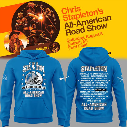 Limited Edition “All-American Road Show” in Ford Field,MI Hoodie