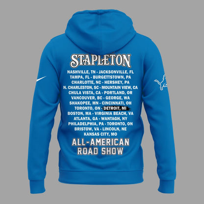 Limited Edition “All-American Road Show” in Ford Field,MI Hoodie