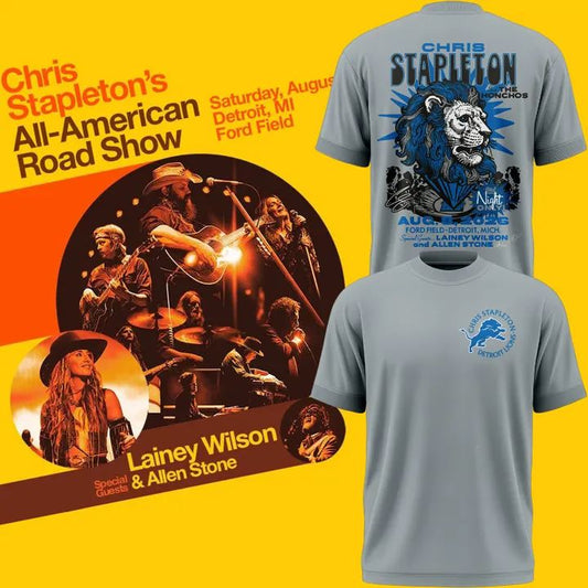 Limited Edition “All-American Road Show” in Ford Field,MI Tshirt