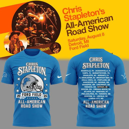 Limited Edition “All-American Road Show” in Ford Field,MI Tshirt